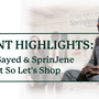 Event Highlights: Dr. Sayed and SprinJene at So Let's Shop