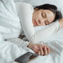 girl sleeping who may be suffering from sleep apnea