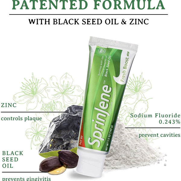 Original Fresh Boost Toothpaste - Sprinjene