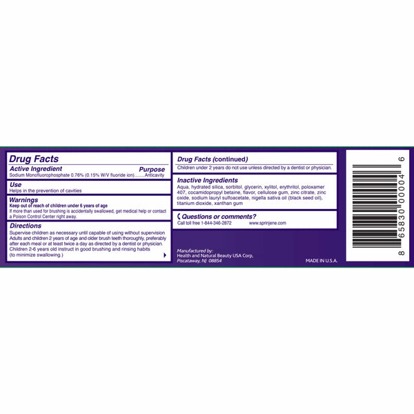 Original Health Boost Toothpaste - Sprinjene
