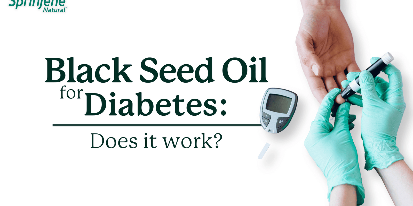 Black Seed Oil for Diabetes: Does It Work? - SprinJene