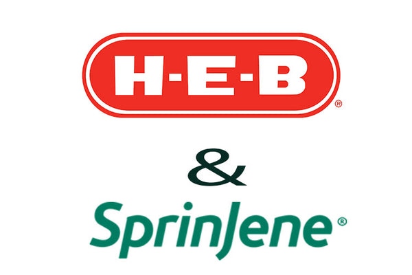 SprinJene is excited to announce partnership with H-E-B, one of the nation’s largest retailers