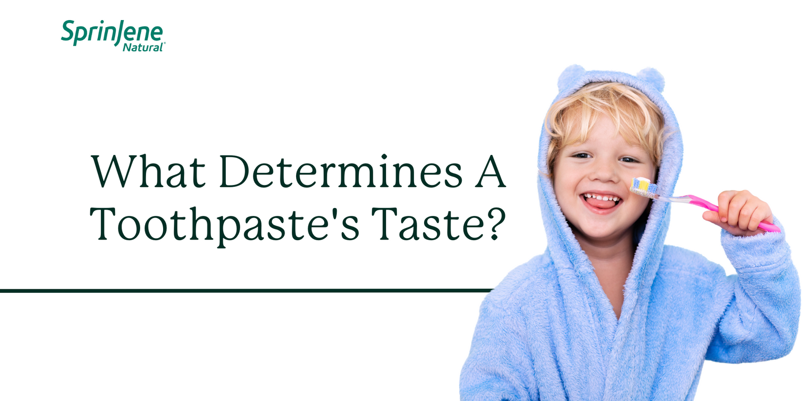 What Determines A Toothpaste's Taste? - SprinJene