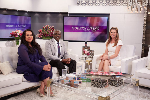 SPRINJENE CEO BEING INTERVIEWED BY KATHY IRELAND ON MODERN LIVING WITH KATHY IRELAND TV PROGRAM - SprinJene