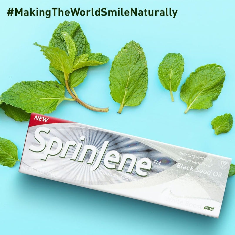 NATURAL TOOTH PASTE FOR WHITENING & SENSITIVE TEETH - SprinJene