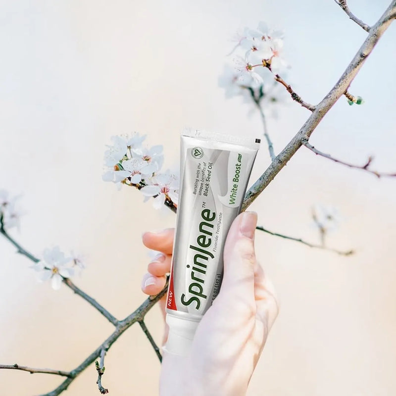 Simply white natural toothpaste