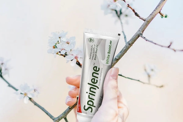 Simply white natural toothpaste - SprinJene