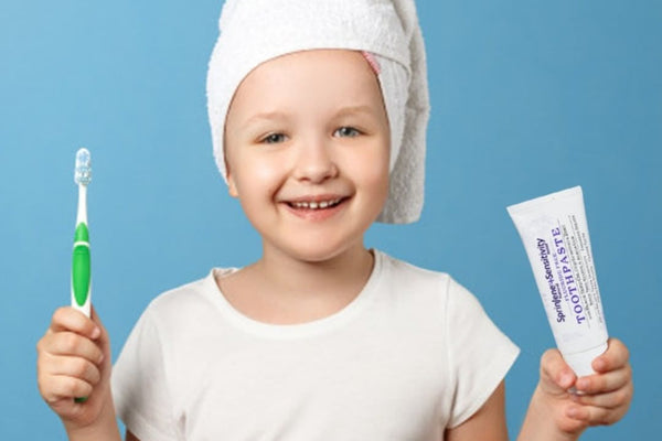 RAPID RELIEF WITH MINT NATURAL TOOTHPASTE FOR SENSITIVITY - SprinJene