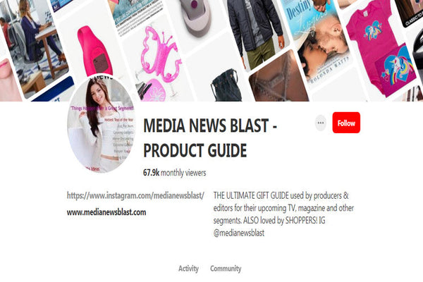 SprinJene Natural in Media News Blast - Holiday Gift Guide in Pinterest - SprinJene