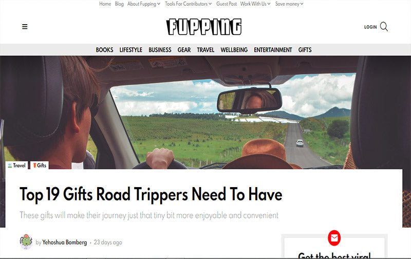 SprinJene in Top 19 Gifts Road Trippers Need To Have - SprinJene