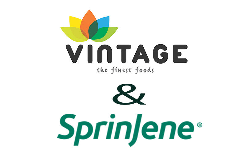 SPRINJENE TOOTHPASTES NOW AVAILABLE AT VINTAGE FOOD DISTRIBUTION CHANNELS - SprinJene