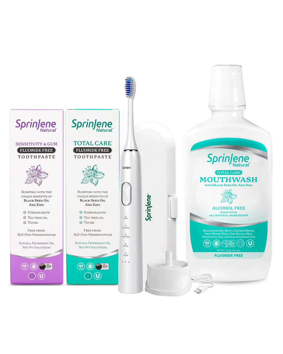 Cavity Protection or Fluoride-Free Original Bundle Pack - Sprinjene