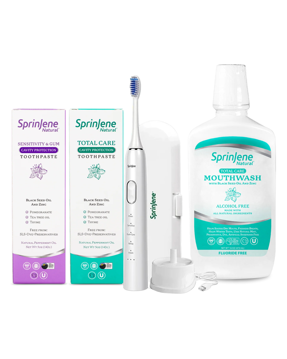 Cavity Protection or Fluoride-Free Original Bundle Pack - Sprinjene