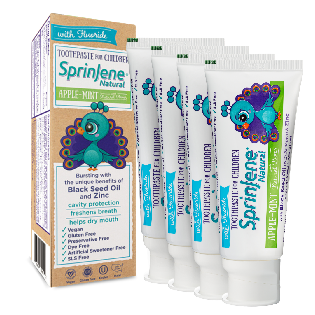 Children's Watermelon Toothpaste With Cavity Protection by SprinJene Natural®