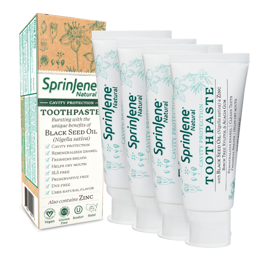 SprinJene Natural® Cavity Protection Toothpaste
