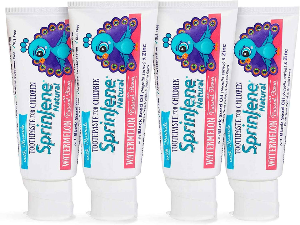 Children's Watermelon Toothpaste With Cavity Protection by SprinJene Natural®
