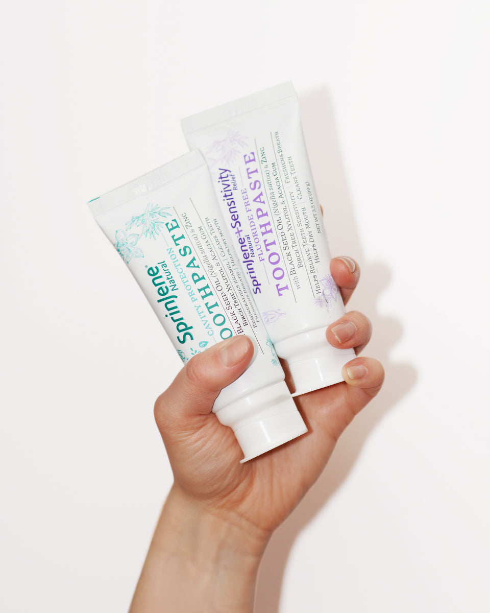 SprinJene Natural® Adult Cavity Protection Toothpaste
