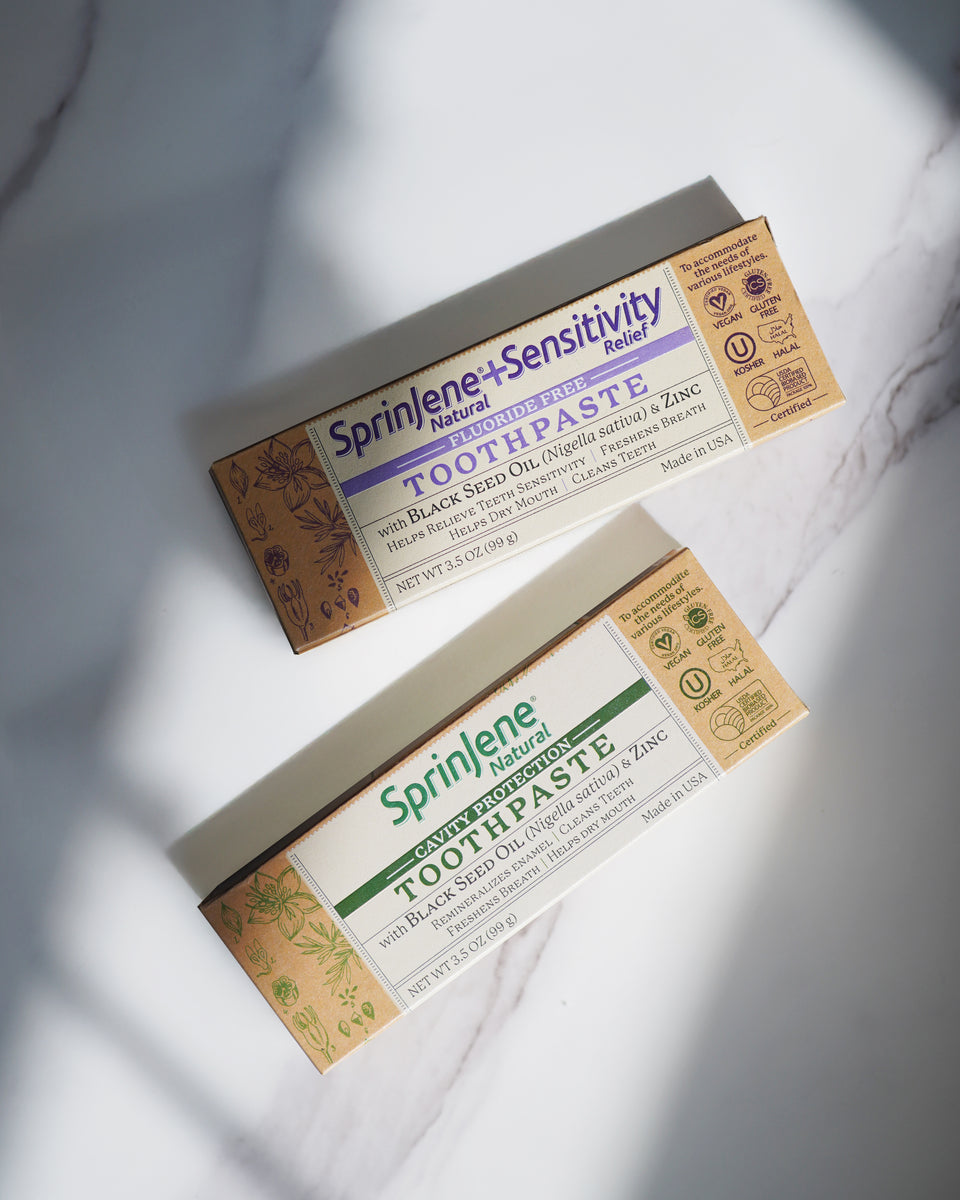 SprinJene Natural® Adult Cavity Protection Toothpaste