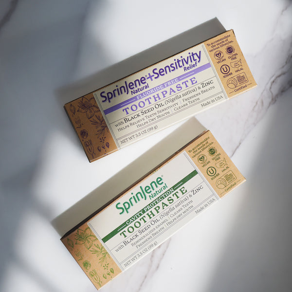 SprinJene Natural® Adult Cavity Protection Toothpaste