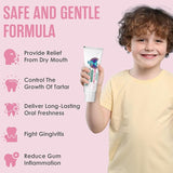 Children's Bubblegum Toothpaste With Cavity Protection by SprinJene Natural® - Sprinjene