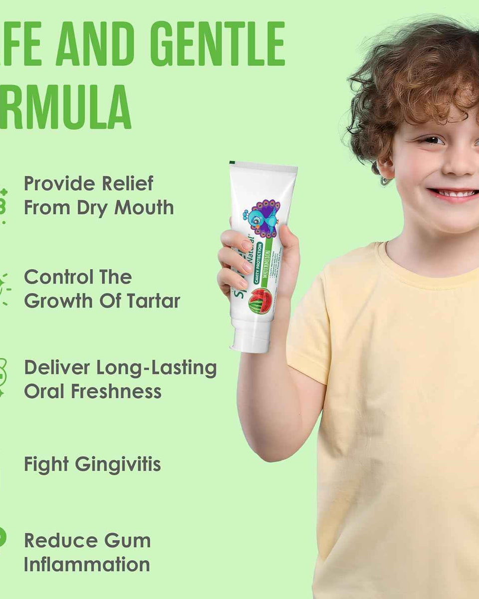 Children's Watermelon Toothpaste With Cavity Protection by SprinJene Natural®