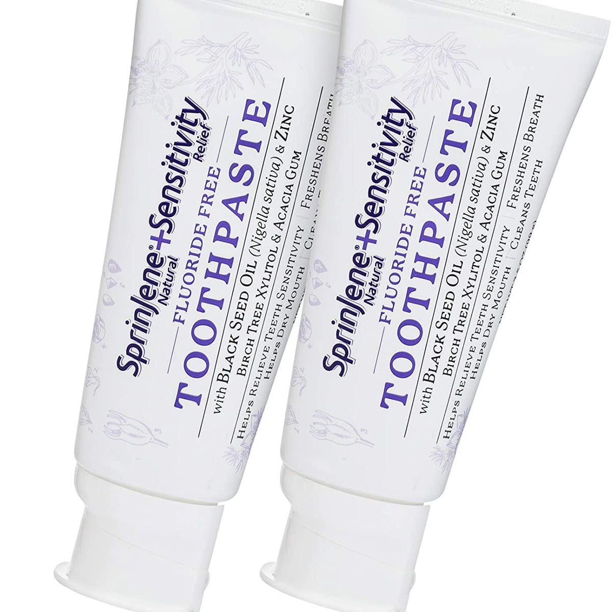 Sensitivity Relief Fluoride Free Toothpaste by SprinJene Natural® 3.5oz