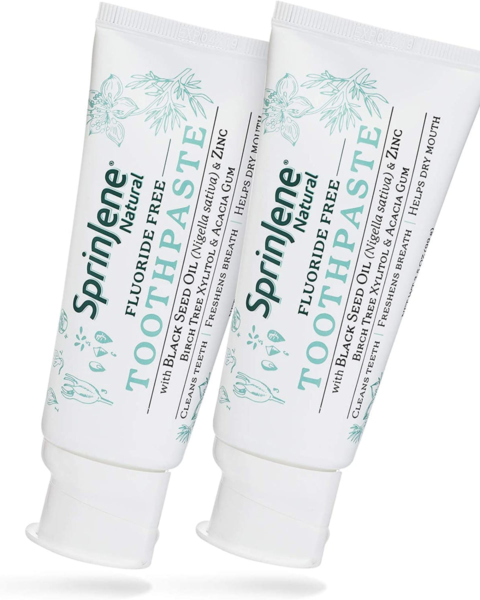 SprinJene Natural® Fluoride Free Toothpaste - Sprinjene