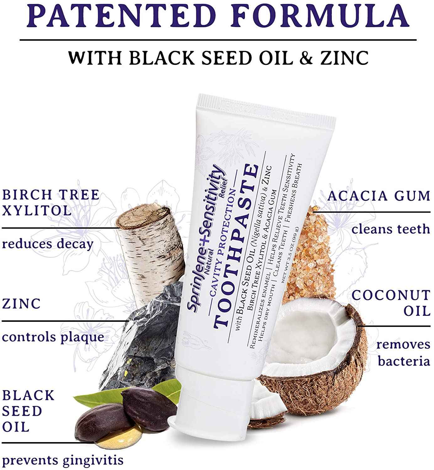Natural® Cavity Protection Toothpaste for Sensitive Teeth & Gums