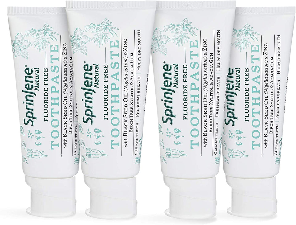 SprinJene Natural® Fluoride Free Toothpaste - Sprinjene