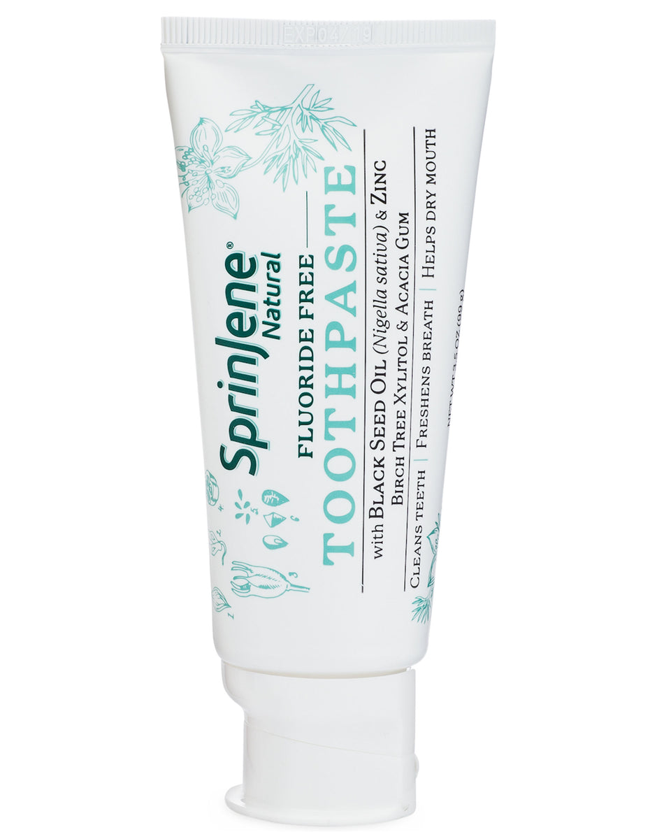 SprinJene Natural® Fluoride Free Toothpaste - Sprinjene