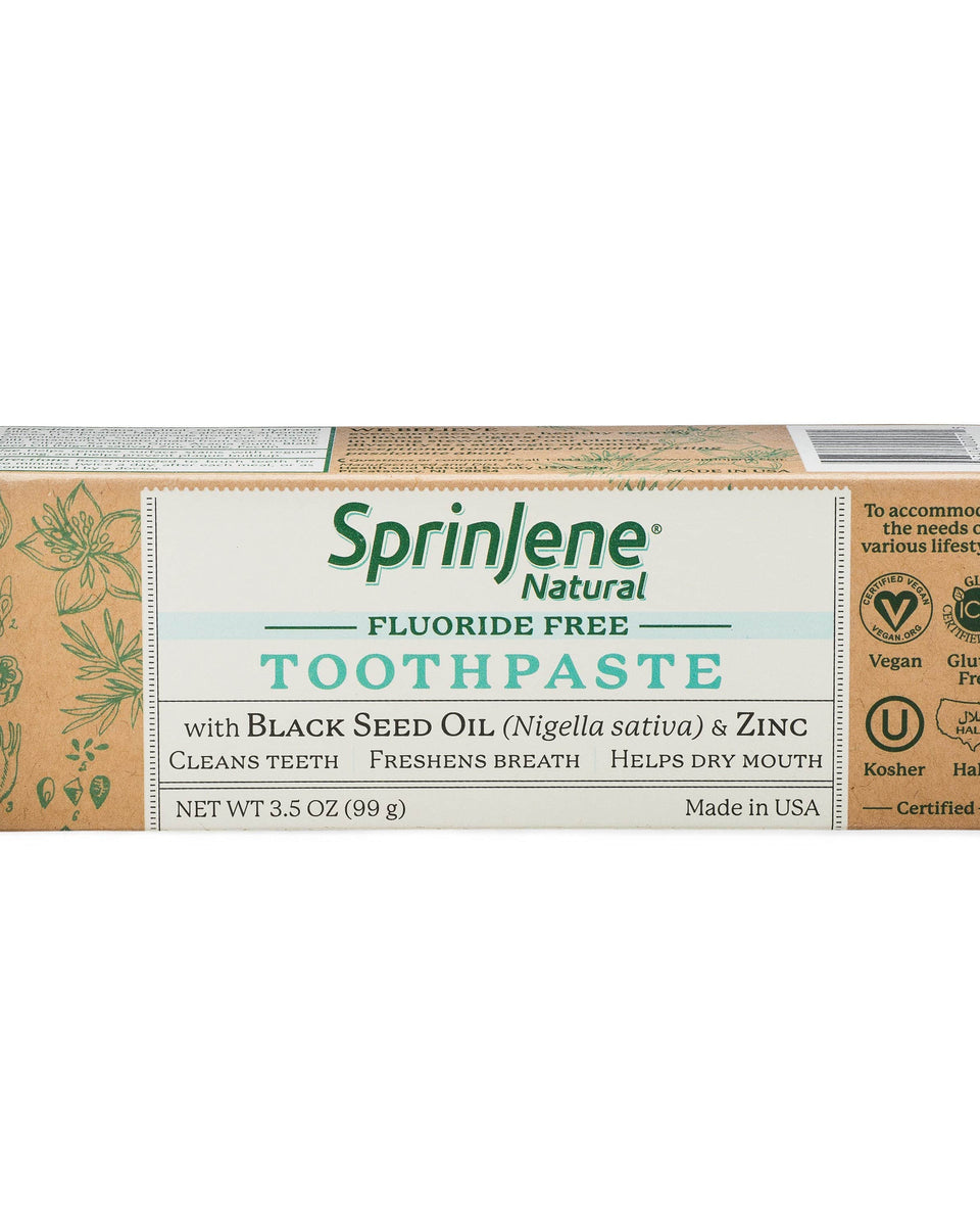 SprinJene Natural® Fluoride Free Toothpaste - Sprinjene