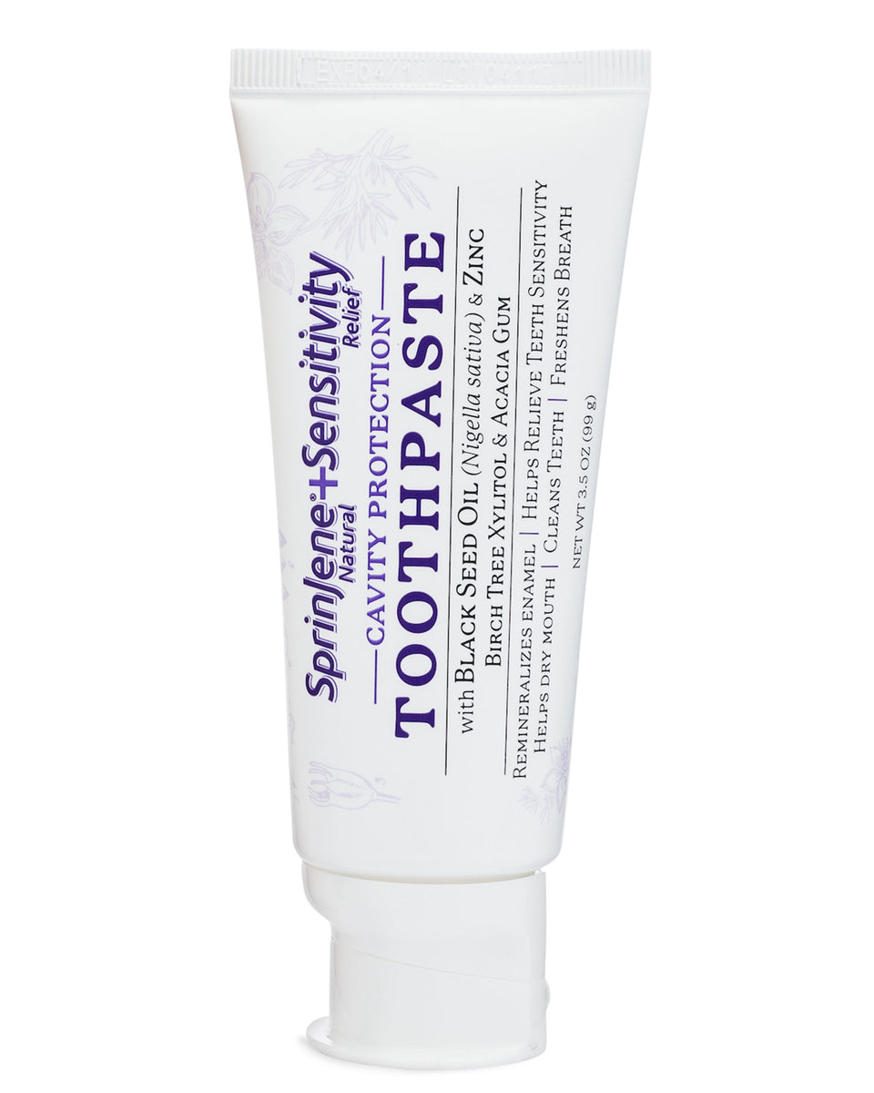 SprinJene Natural® Sensitivity Relief Toothpaste With Cavity Protection 3.5oz - Sprinjene