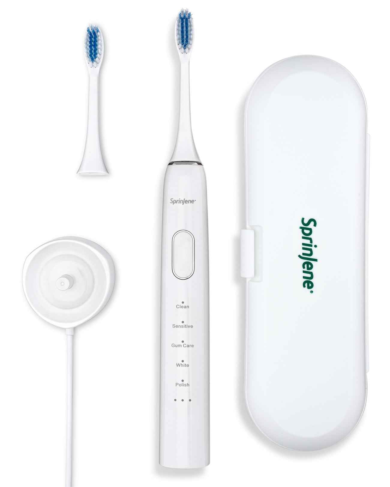 SprinJene Natural® Sonic Electric Toothbrush