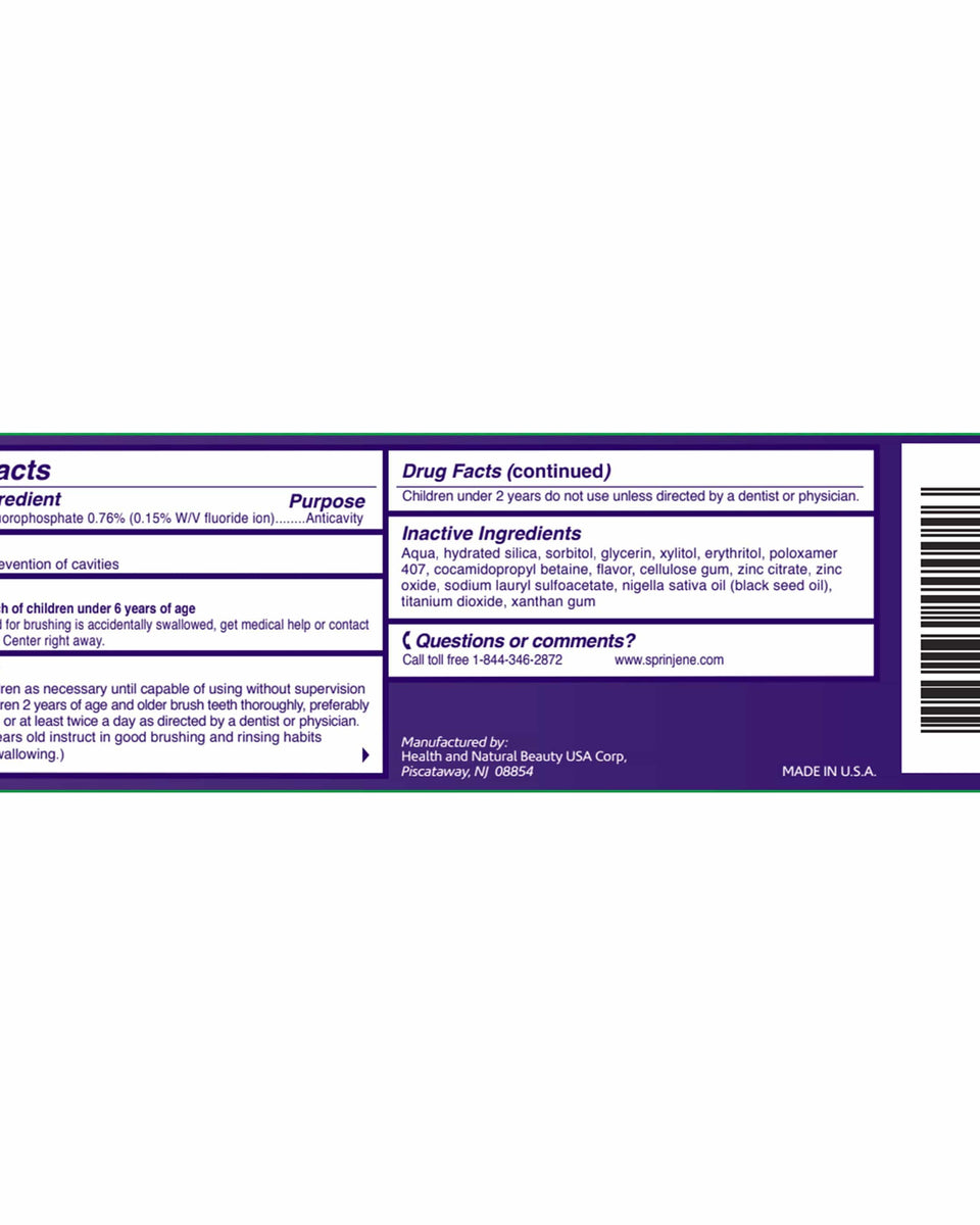 Original Health Boost Toothpaste - Sprinjene