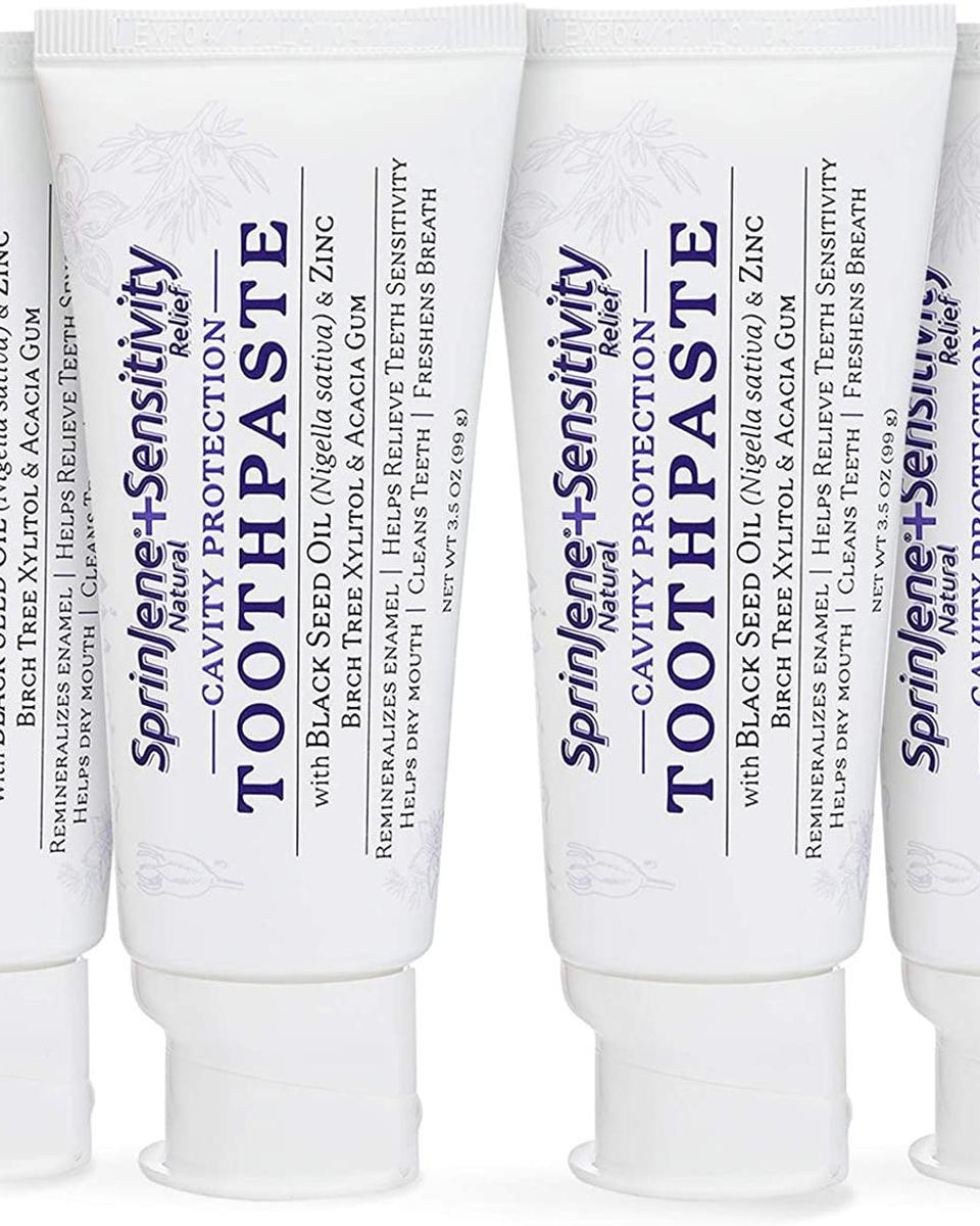 SprinJene Natural® Sensitivity Relief Toothpaste With Cavity Protection 3.5oz - Sprinjene